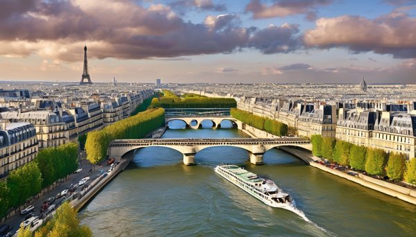 Explore parisian beauty through a scenic seine river cruise